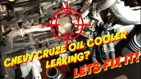 oil cooler chevy cruze|Chevy Cruze LS 1.8L 2011